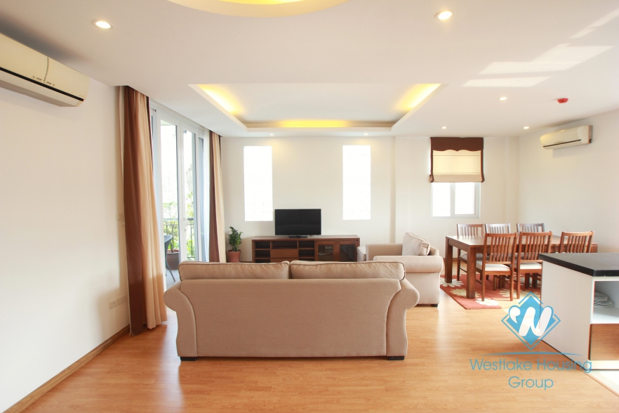 Bright and large apartment for rent in Westlake area, Hanoi